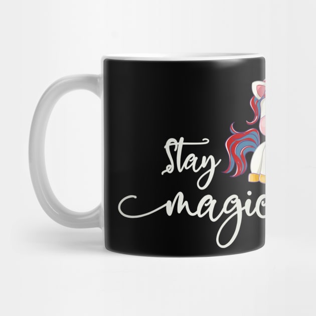 Christmas Unicorn: Stay Magical by Wanderer Bat